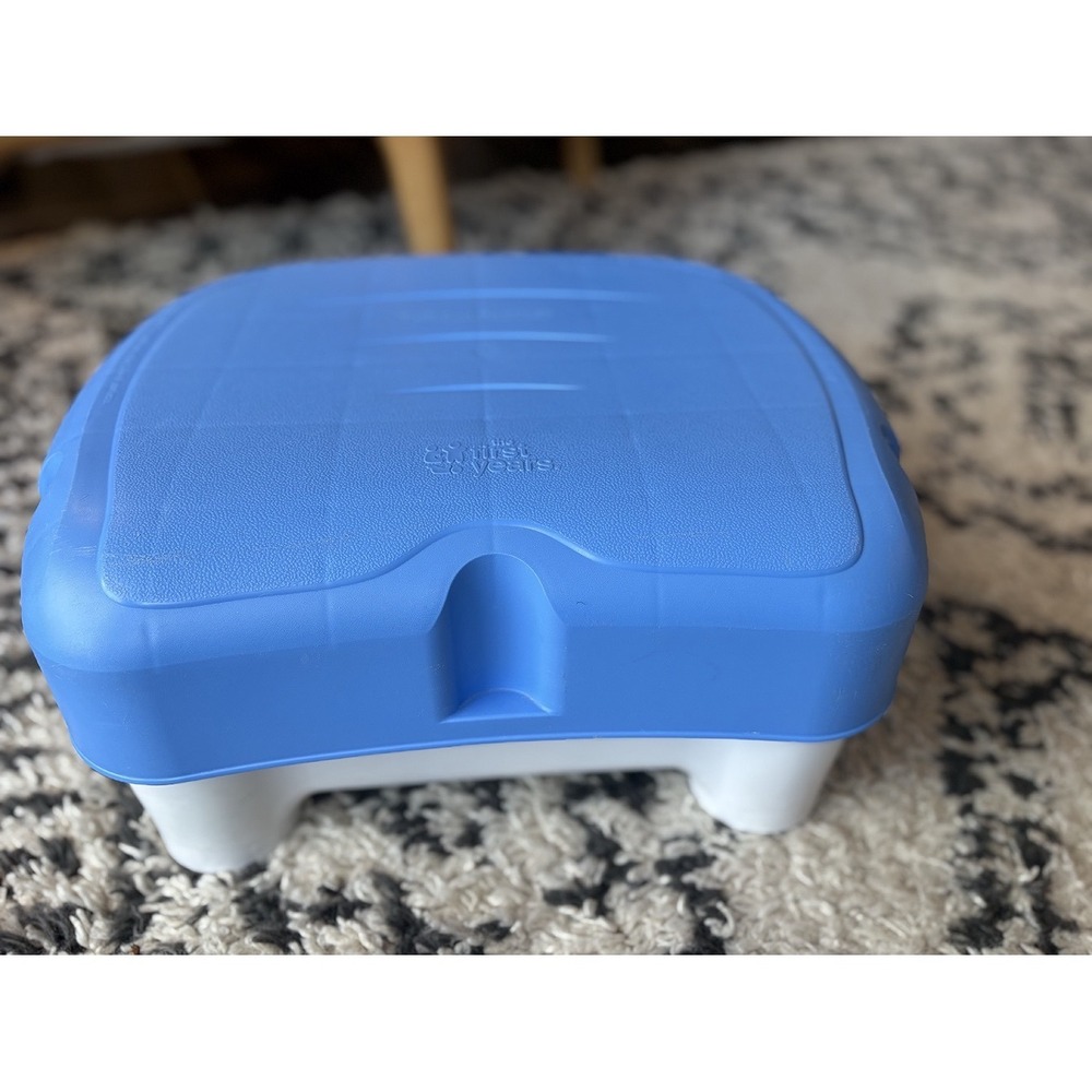 Vintage y2k The First Years Plastic Step Stool Adjustable Toddler Bath Seat